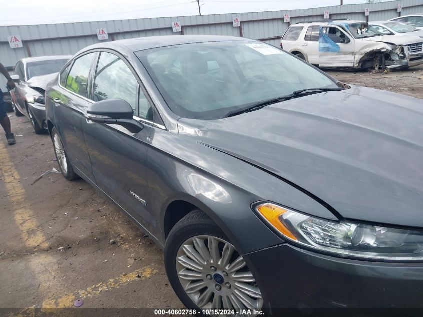 2015 FORD FUSION HYBRID SE