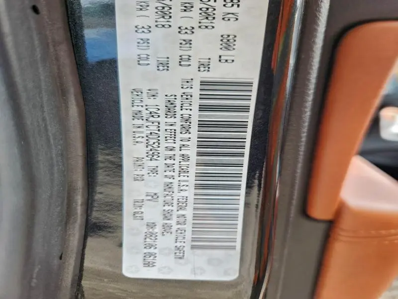 2013 JEEP GRAND CHEROKEE OVERLAND  