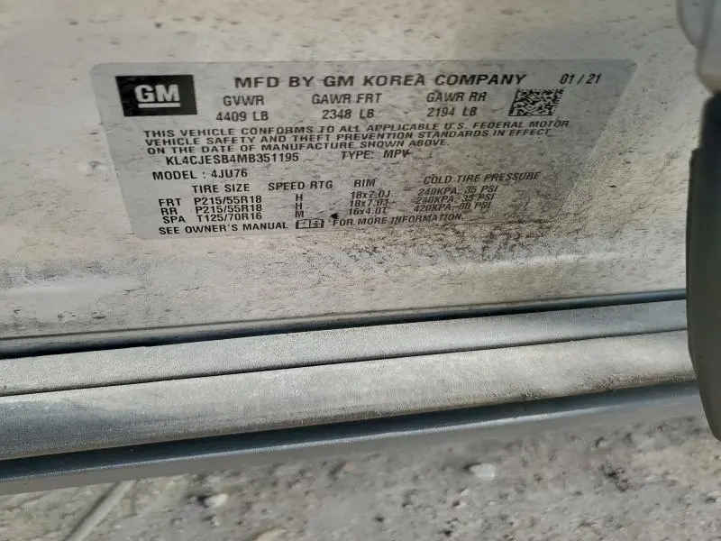 2021 BUICK ENCORE PREFERRED  