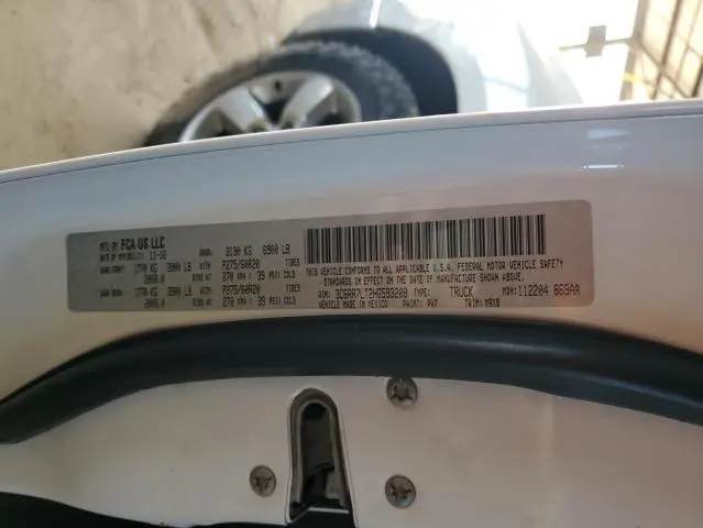 2017 RAM 1500 SLT
