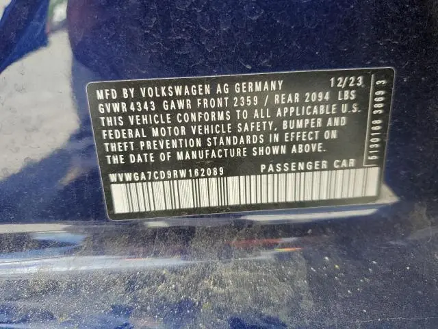 2024 VOLKSWAGEN GTI S  