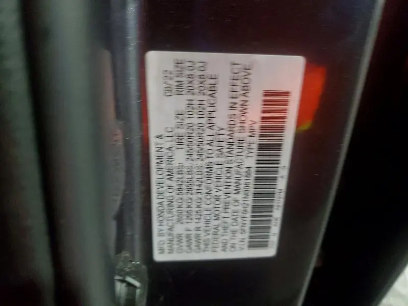 2022 HONDA PILOT SE  