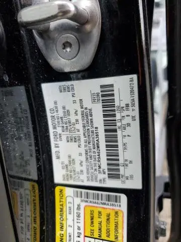 2021 FORD BRONCO SPORT   