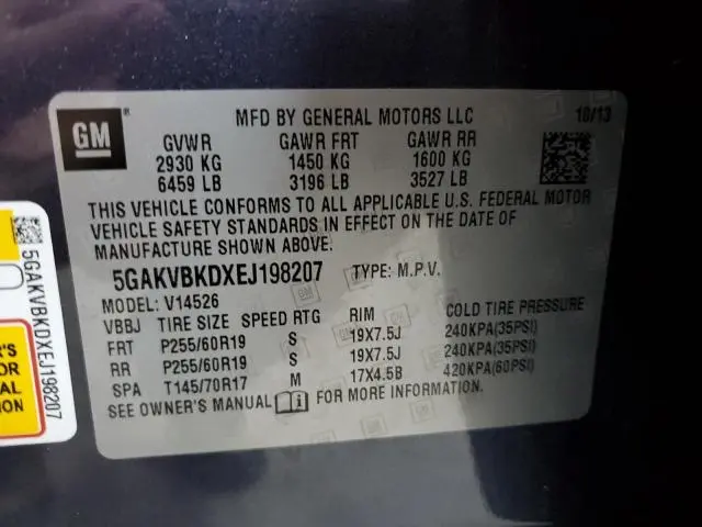 2014 BUICK ENCLAVE   