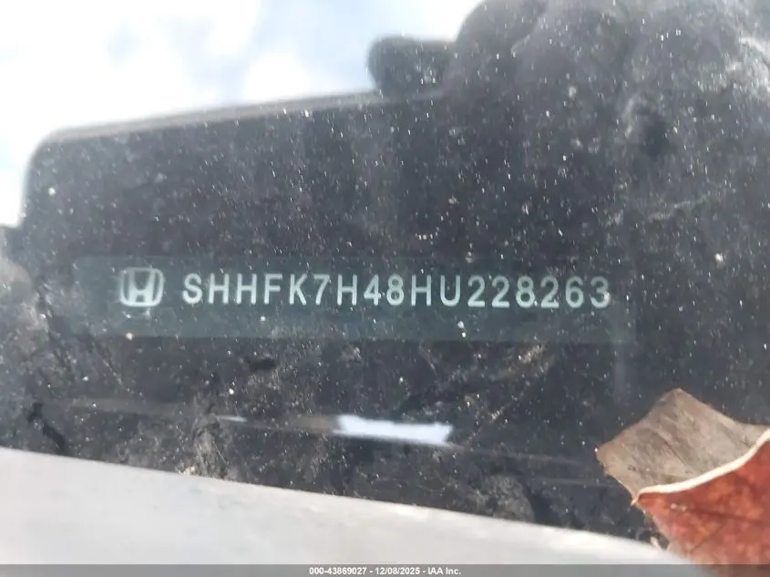 2017 HONDA CIVIC SPORT