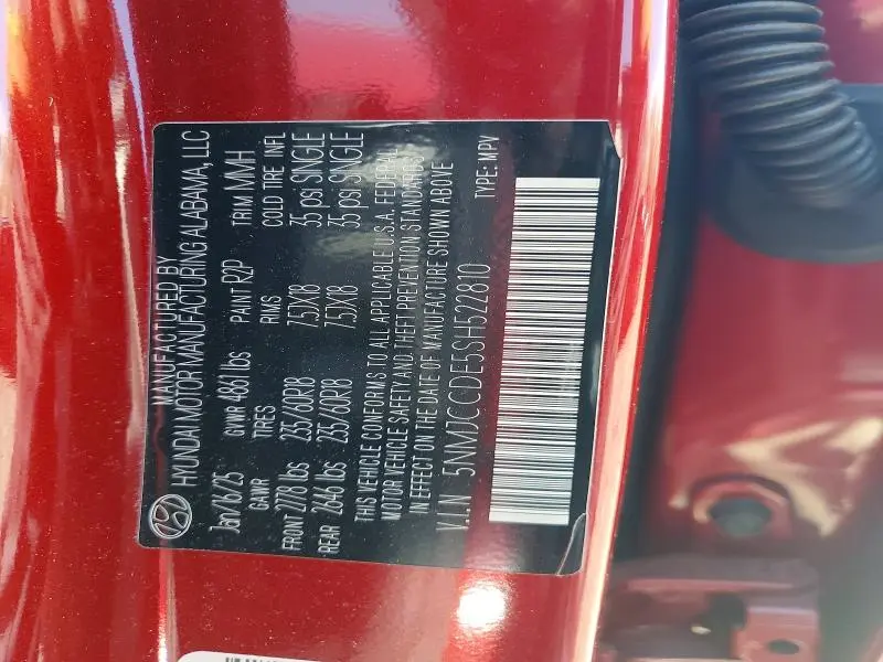 2025 HYUNDAI TUCSON SEL  