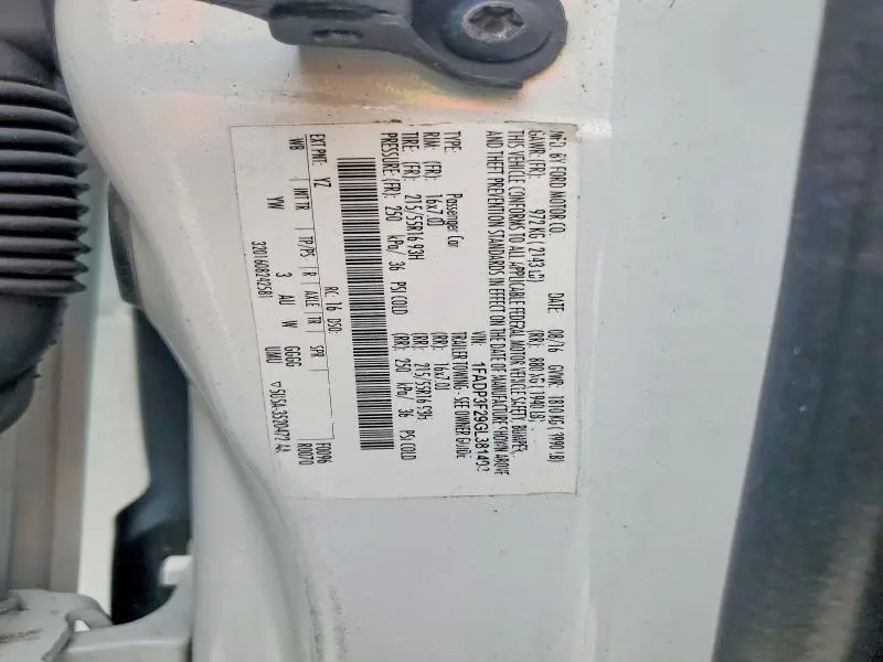 2016 FORD FOCUS SE  