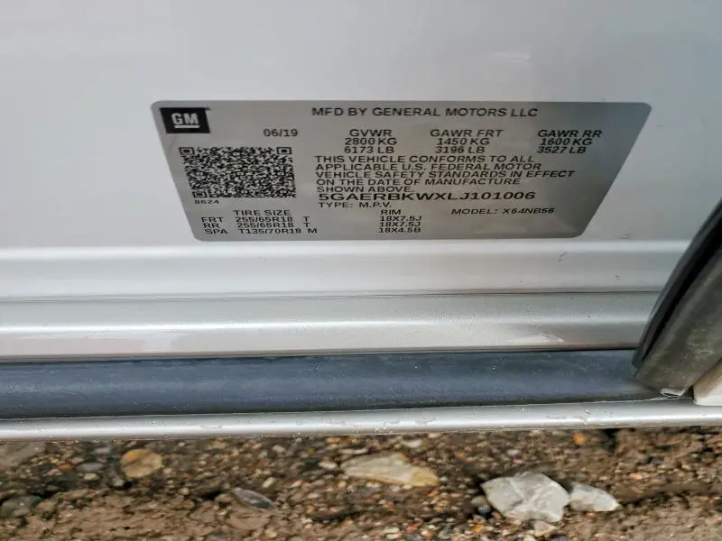 2020 BUICK ENCLAVE ESSENCE  