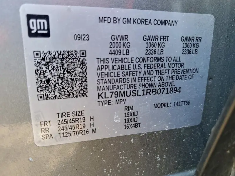 2024 CHEVROLET TRAILBLAZER RS  