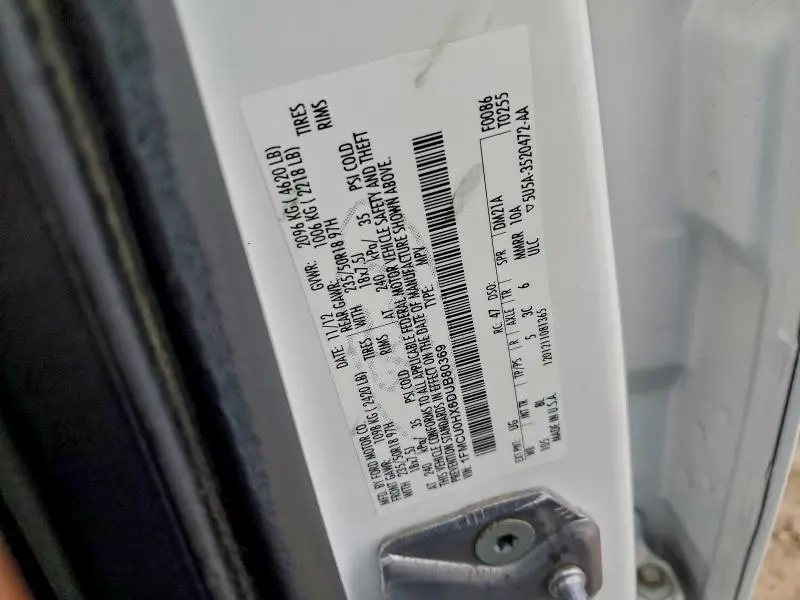 2013 FORD ESCAPE SEL  