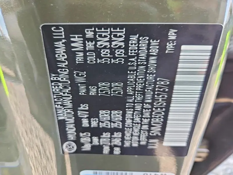 2025 HYUNDAI TUCSON SEL  