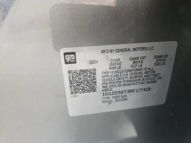 2024 CHEVROLET MALIBU LT  