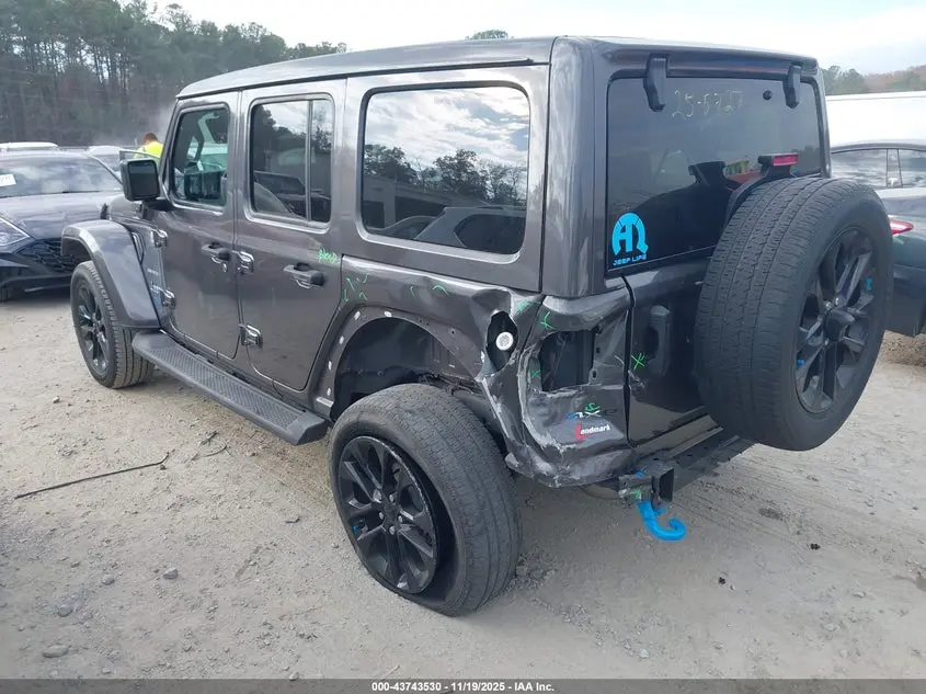 2022 JEEP WRANGLER 4XE UNLIMITED SAHARA 4X4