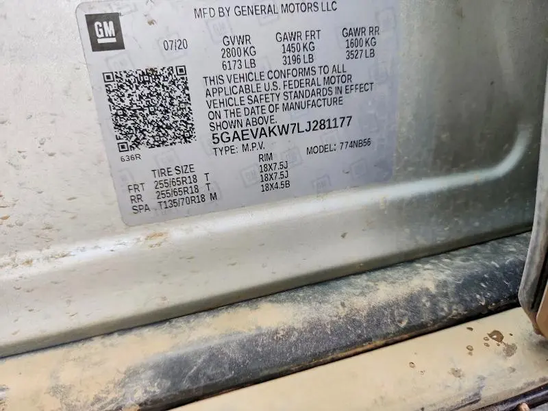 2020 BUICK ENCLAVE ESSENCE  