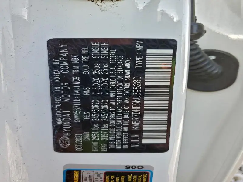 2022 HYUNDAI PALISADE CALLIGRAPHY  