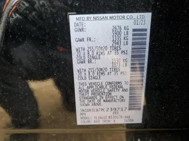 2023 NISSAN PATHFINDER SL