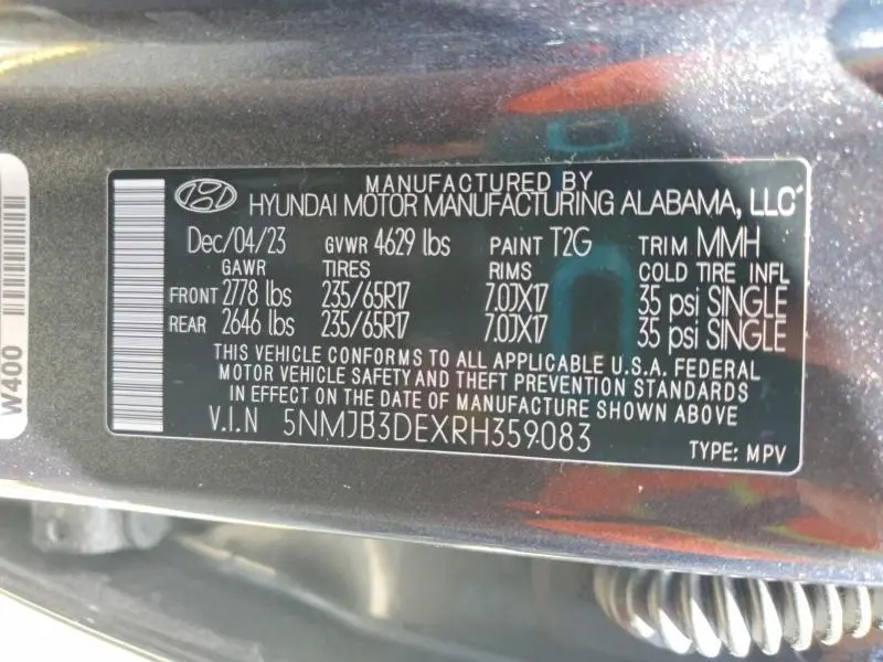 2024 HYUNDAI TUCSON SEL  