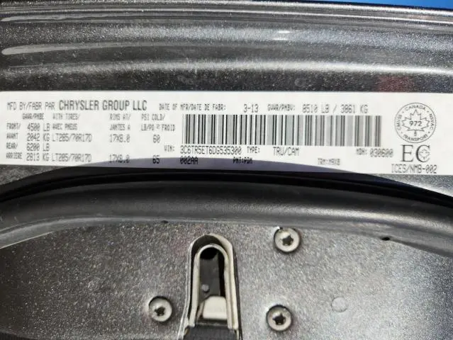 2013 RAM 2500 POWERWAGON  