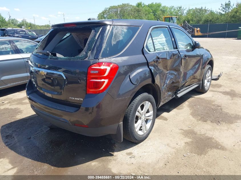 2016 CHEVROLET EQUINOX LS