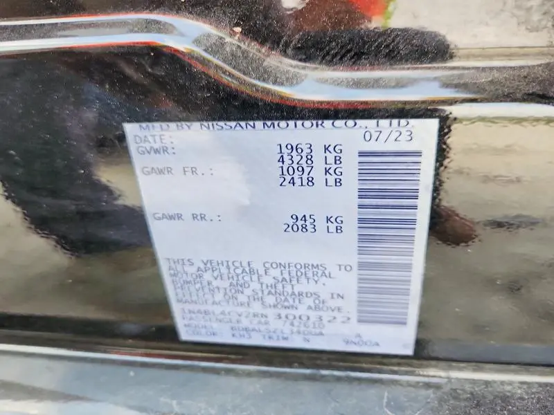 2024 NISSAN ALTIMA SR  