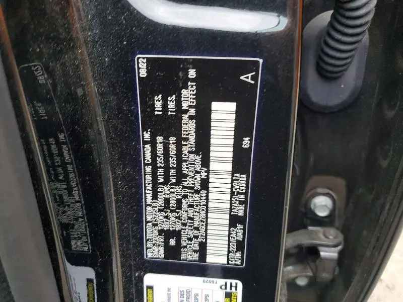2022 LEXUS NX 350 BASE  