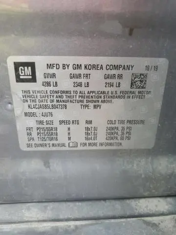 2020 BUICK ENCORE PREFERRED  