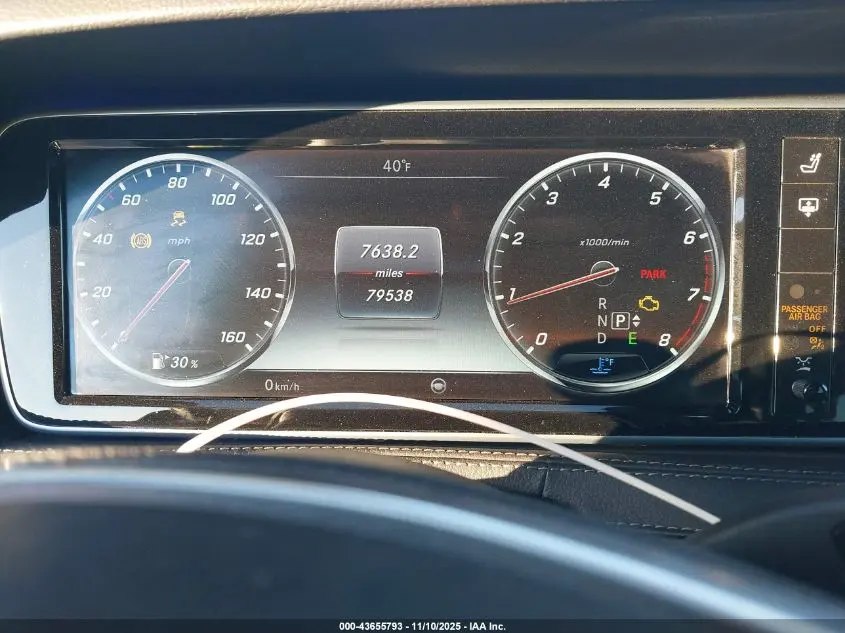 2016 MERCEDES-BENZ S 550 4MATIC