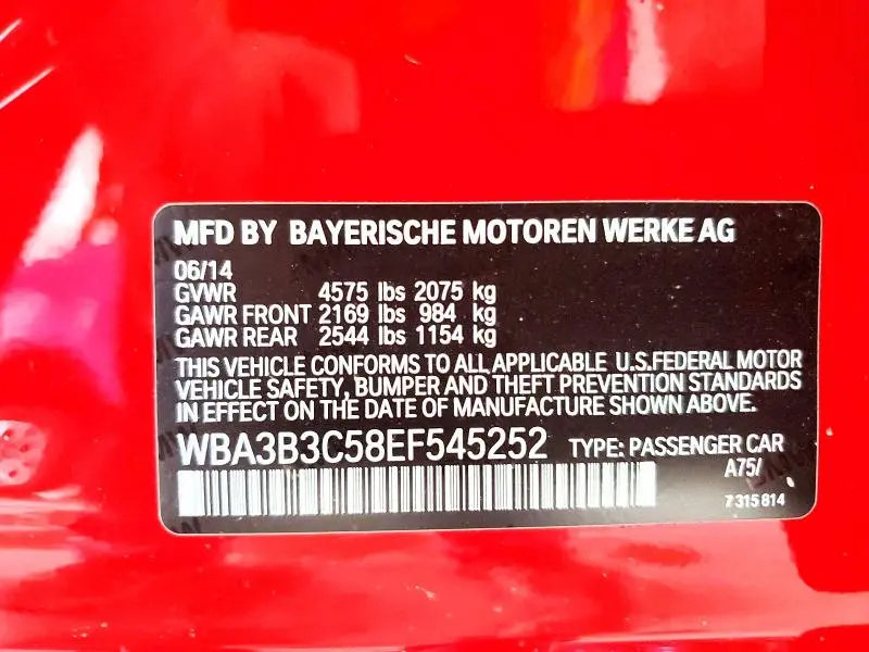 2014 BMW 328 XI  