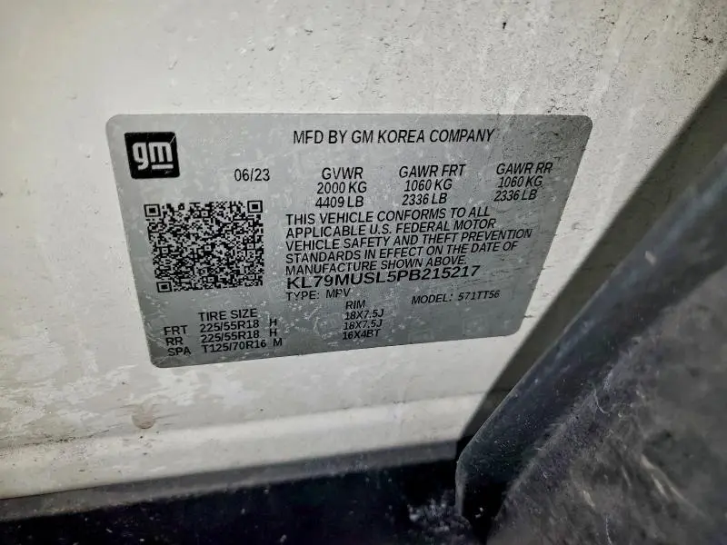 2023 CHEVROLET TRAILBLAZER RS  