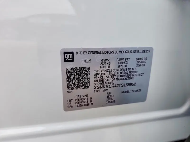 2026 CHEVROLET BLAZER 2LT  