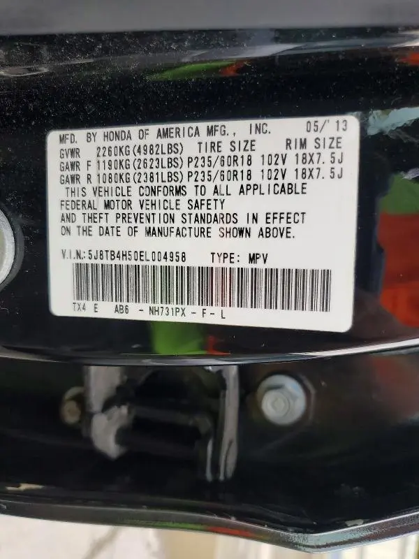 2014 ACURA RDX TECHNOLOGY  