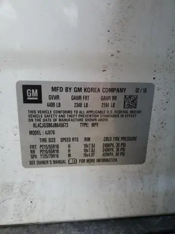 2018 BUICK ENCORE ESSENCE  