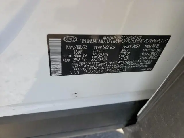 2023 HYUNDAI SANTA FE SEL  