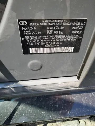 2020 HYUNDAI SONATA LIMITED  