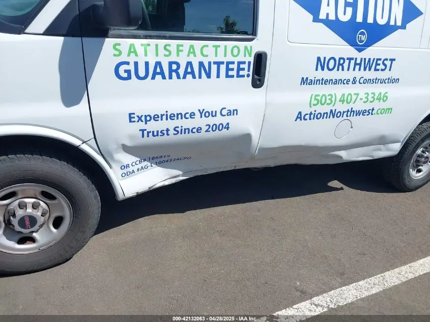 2019 GMC SAVANA 2500 WORK VAN