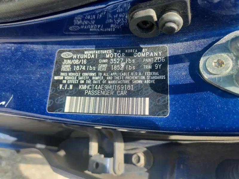 2017 HYUNDAI ACCENT SE  