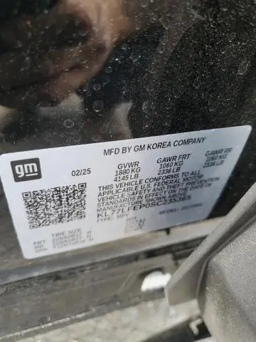 2025 CHEVROLET TRAX LS