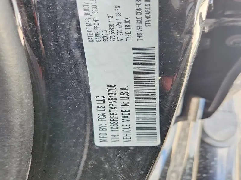 2023 RAM 1500 BIG HORN  