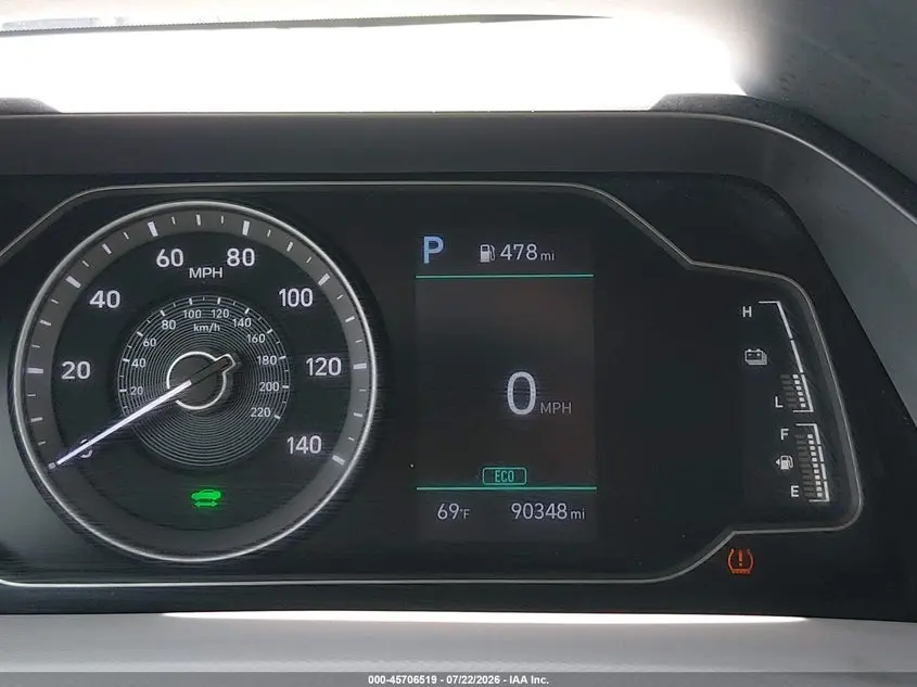 2020 HYUNDAI IONIQ HYBRID BLUE