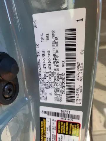 2024 TOYOTA TUNDRA CREWMAX SR5  