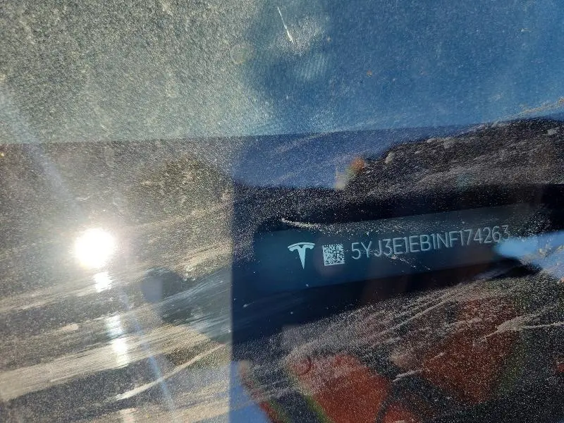 2022 TESLA MODEL 3   