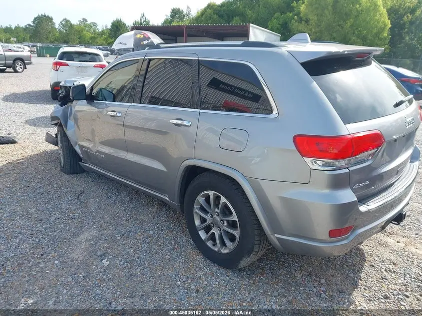 2016 JEEP GRAND CHEROKEE OVERLAND