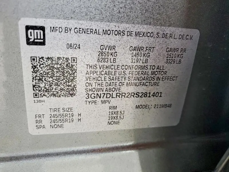 2024 CHEVROLET EQUINOX 2LT  