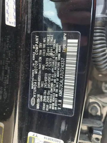 2018 HYUNDAI TUCSON SPORT  