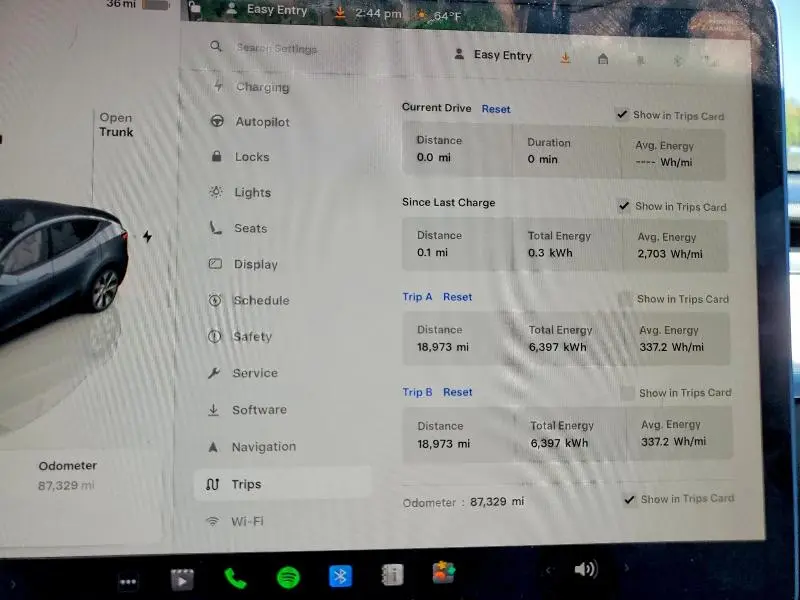 2022 TESLA MODEL Y   