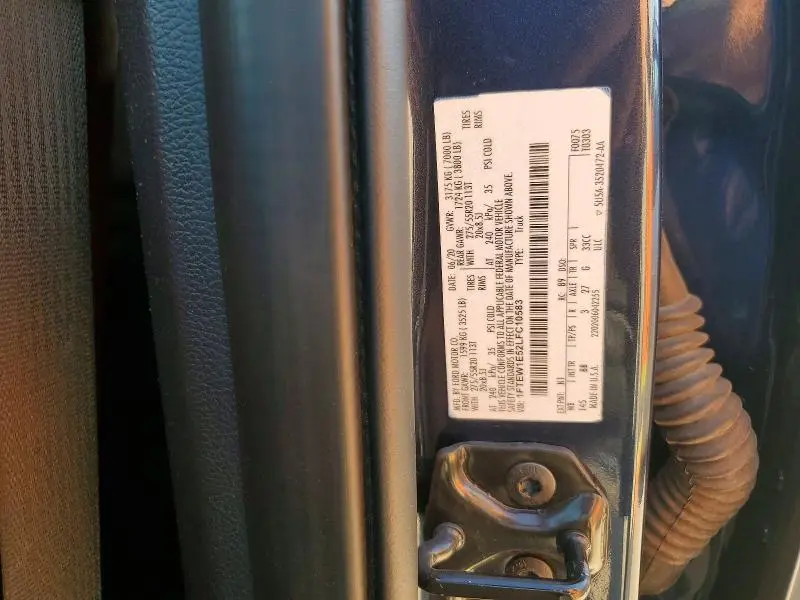 2020 FORD F150 SUPERCREW  