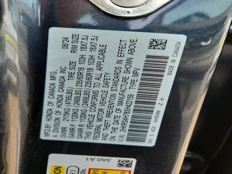 2025 HONDA CR-V EXL  