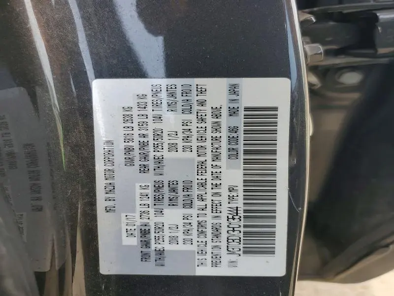 2017 MAZDA CX-9 GRAND TOURING  