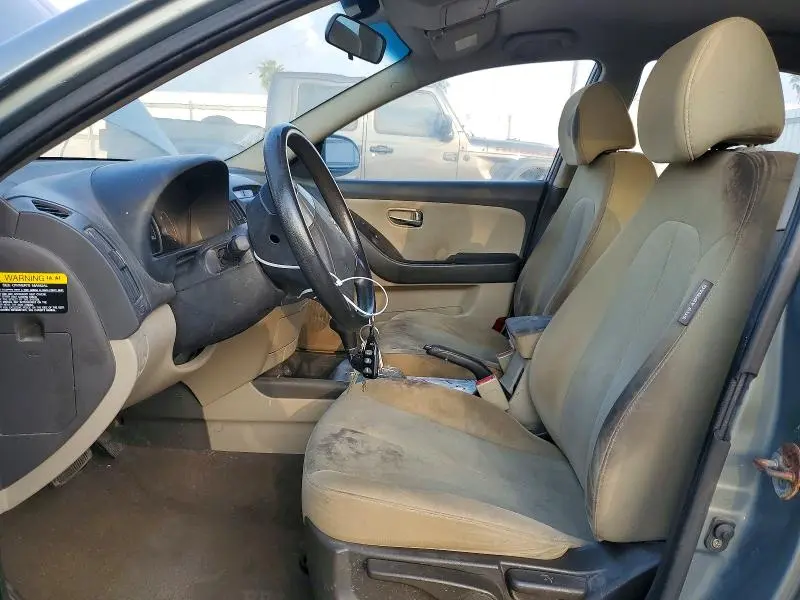 2010 HYUNDAI ELANTRA BLUE  