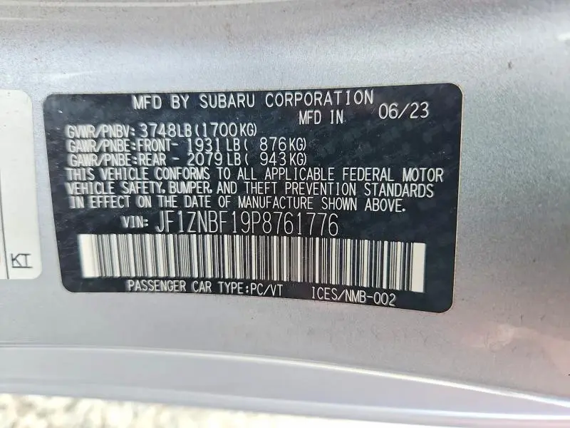 2023 TOYOTA GR 86 PREMIUM  